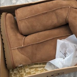 Tall chestnut ugg boots